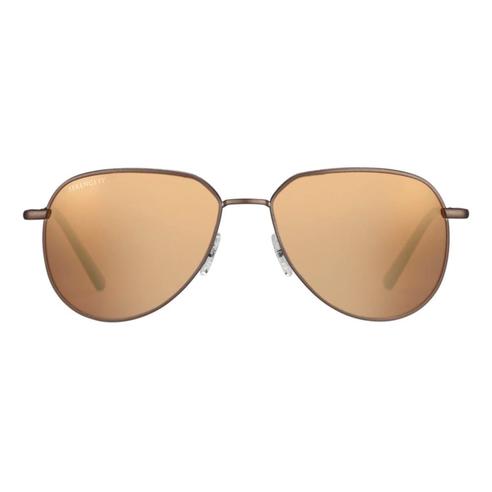 Serengeti Brown Plastic Sunglasses