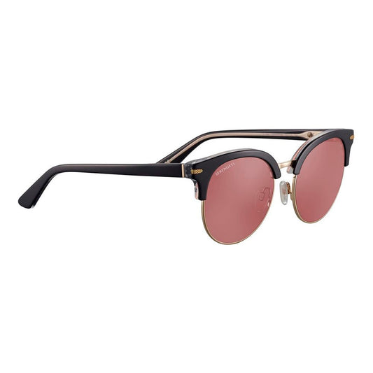 Serengeti Black Acetate Sunglasses