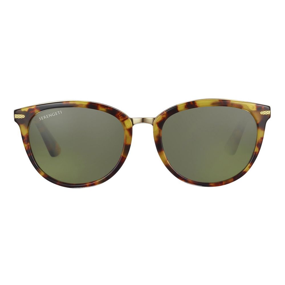 Serengeti Brown Plastic Sunglasses