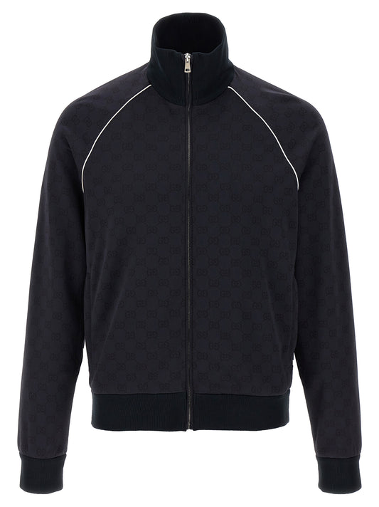 Gucci Blue Polyamide Sweatshirt