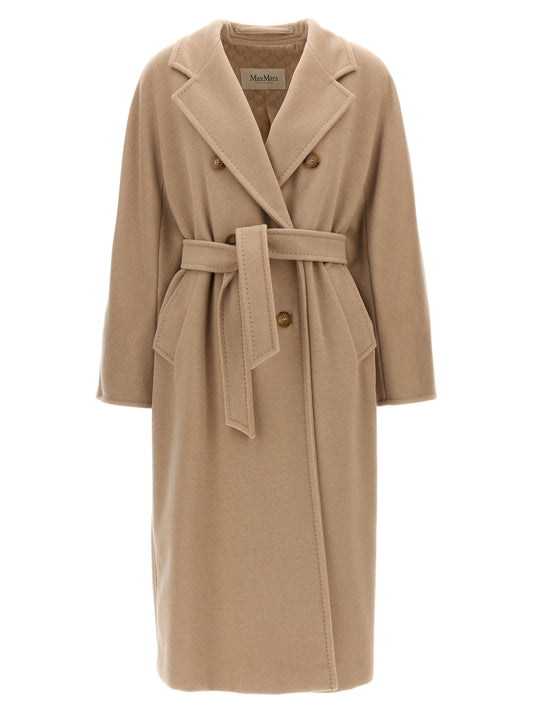 Max Mara Beige Virgin Wool Coat