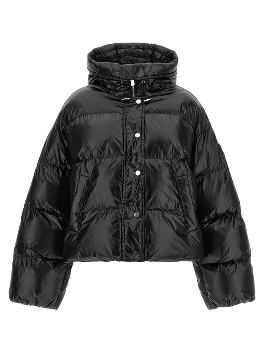 PINKO Black Polyamide Shell Jacket