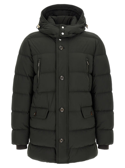 MooRER Bicolor Wool Full-Length Jacket