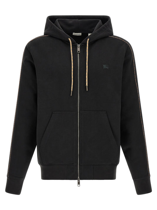 Burberry Black Cotton Sweatshirt