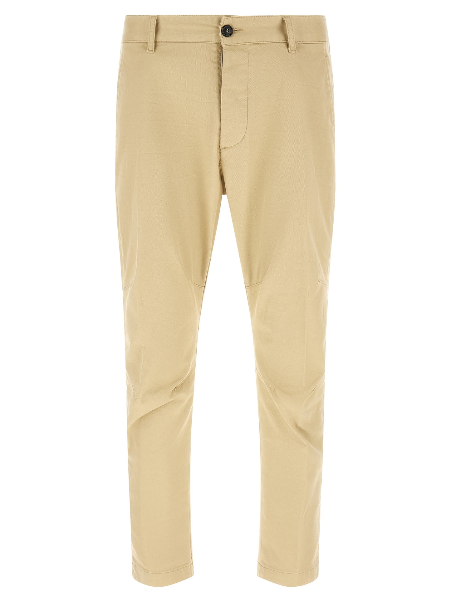 Dsquared² Beige Cotton Cargo Pants