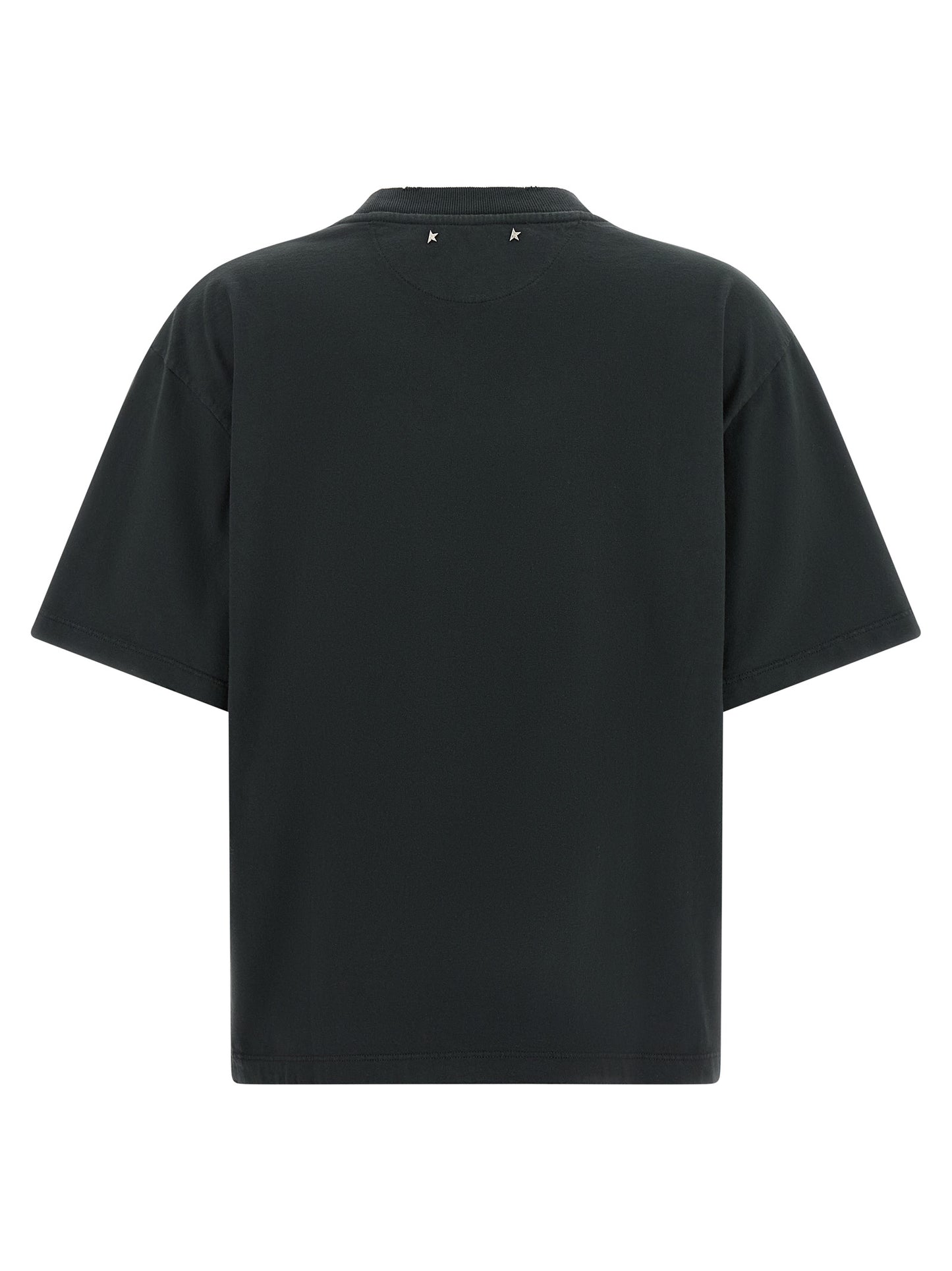 Golden Goose Black Cotton T-Shirt