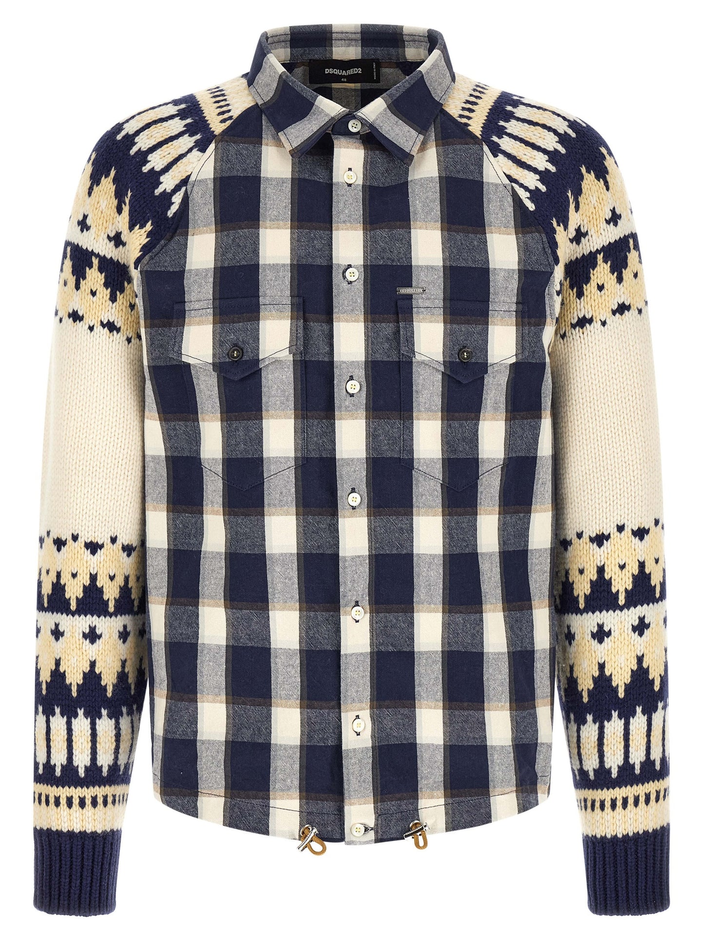 Dsquared² Multicolor Cotton Blouse