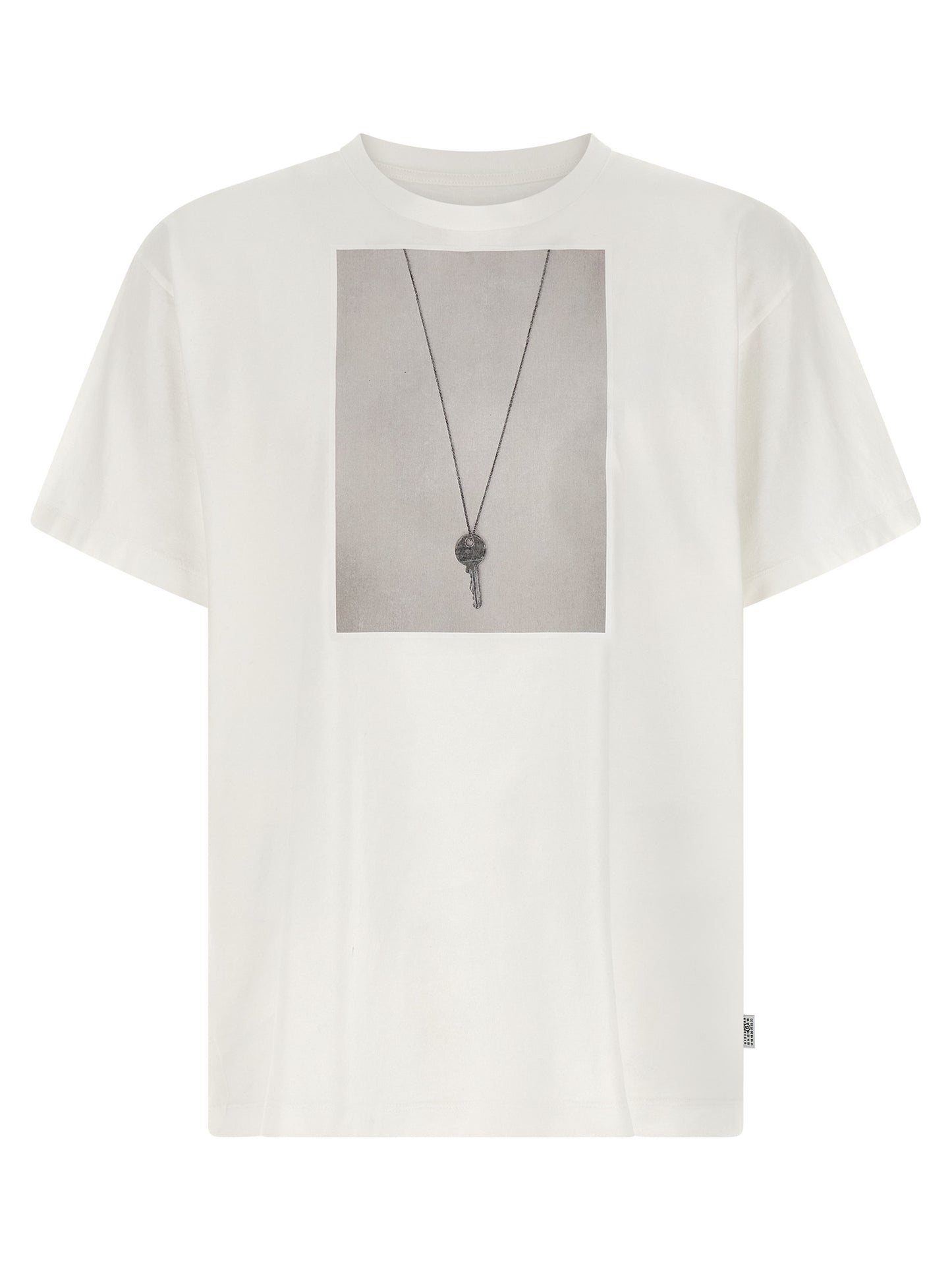 MM6 Maison Margiela White Cotton T-Shirt