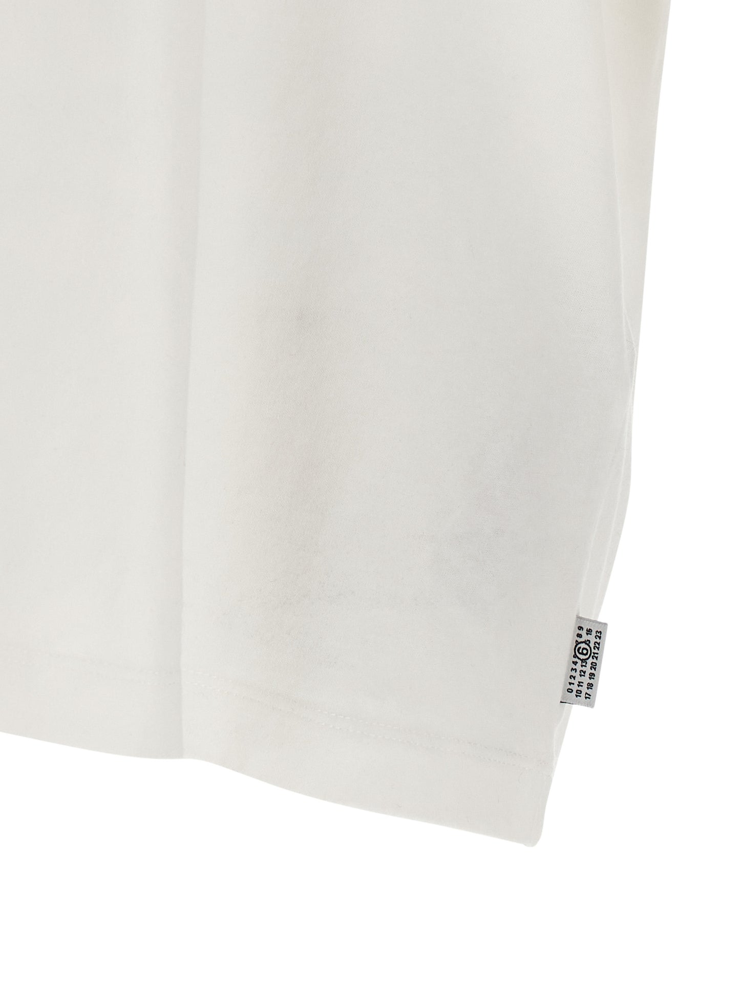 MM6 Maison Margiela White Cotton T-Shirt