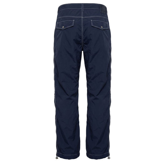 Mr&Mrs Italy Blue Polyamide Men Pants