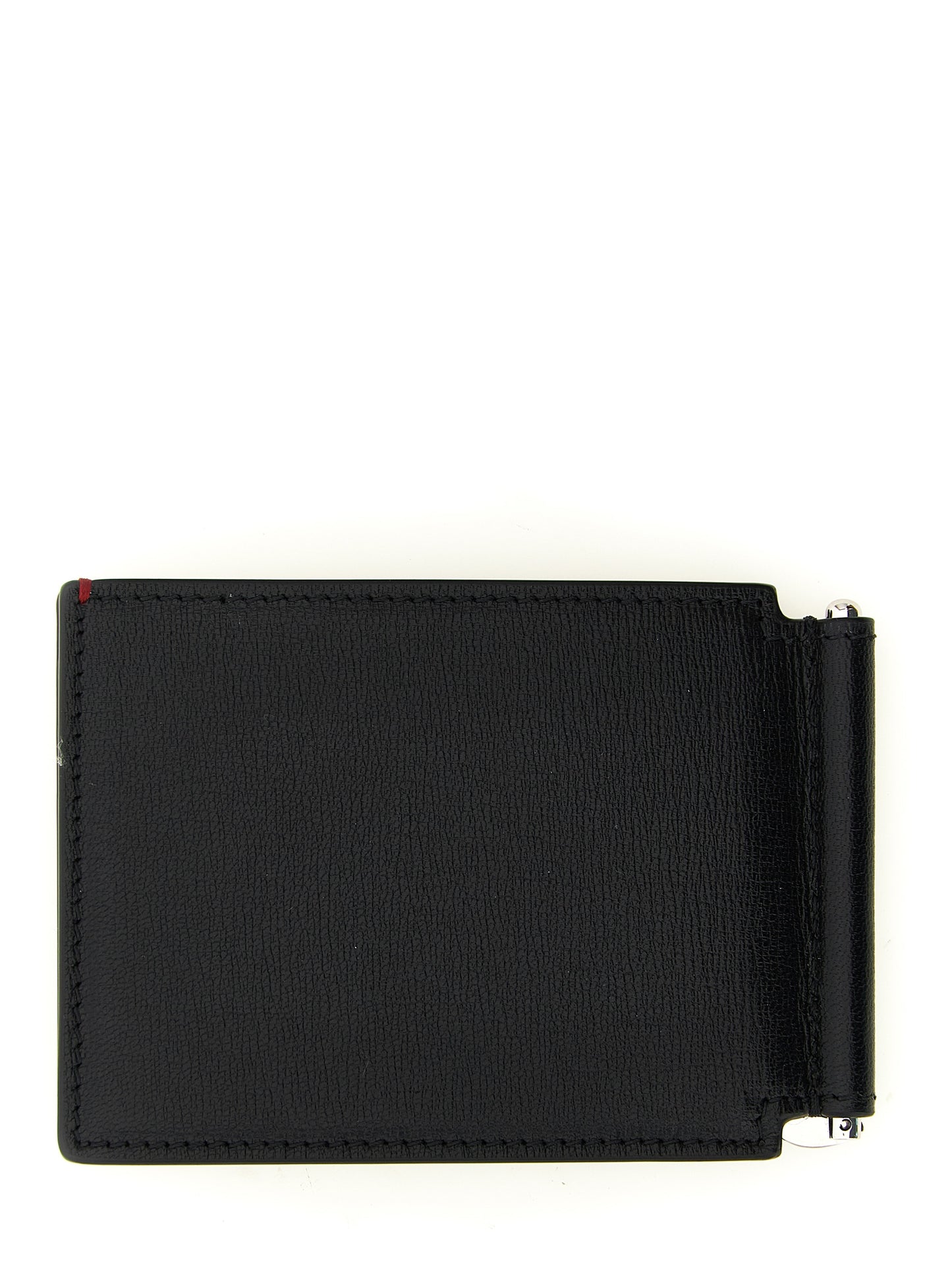 Brunello Cucinelli Black Goatskin Money Clip