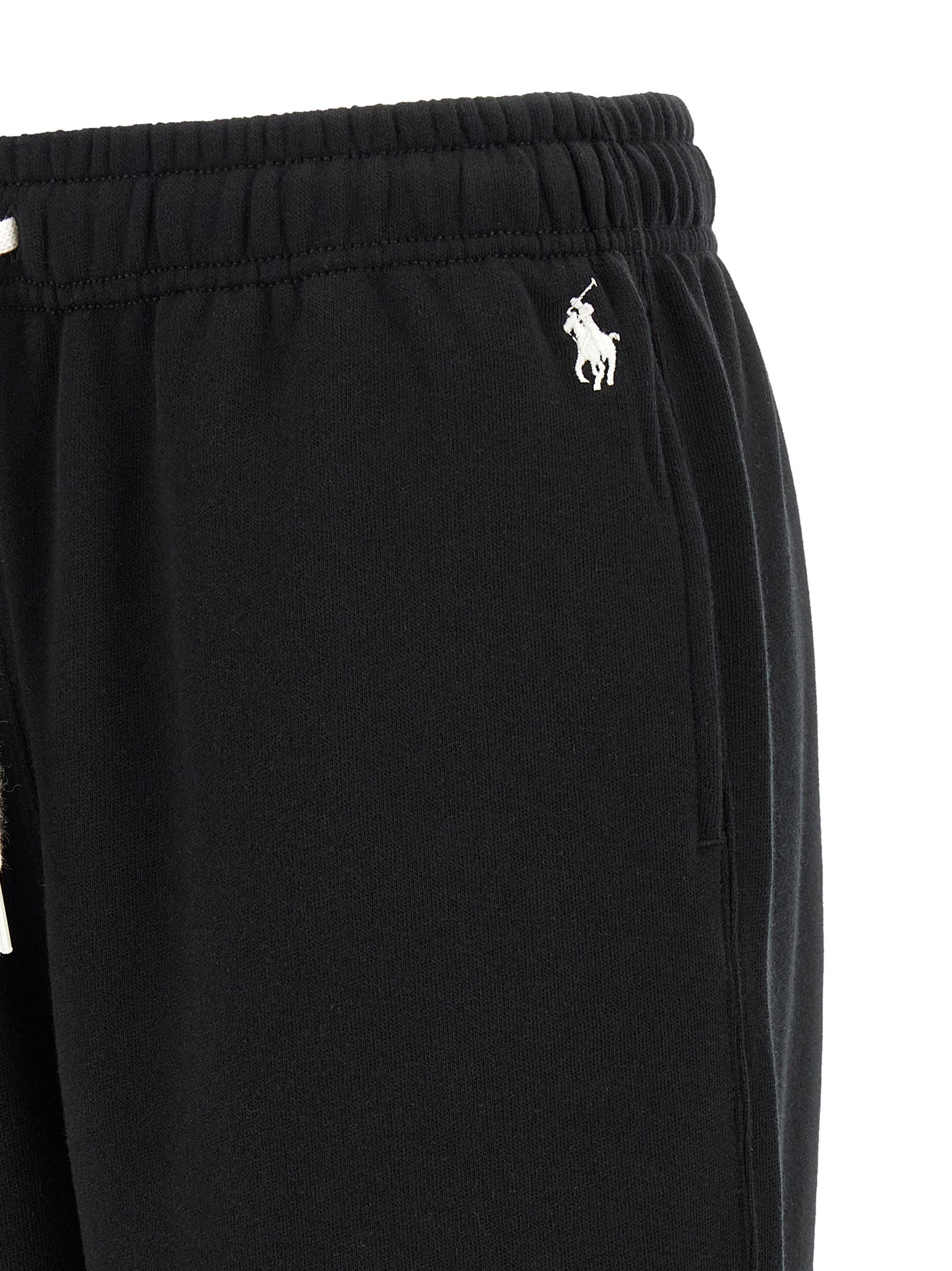 Polo Ralph Lauren Black Cotton Joggers (Workout Pants)