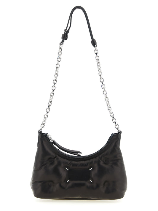 Maison Margiela Black Lamb Leather Crossbody Bag
