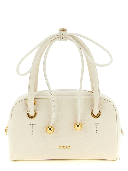 Furla White Calfskin Handbag