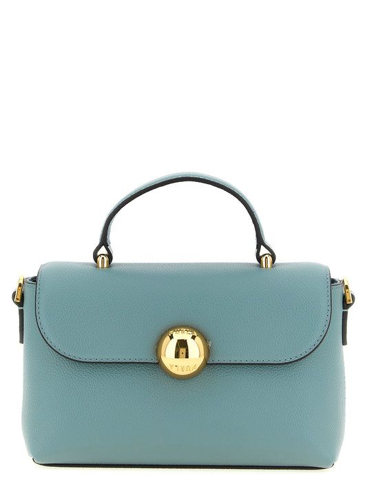 Furla Blue Calfskin Handbag