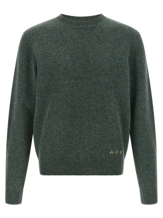 A.P.C. Bicolor Wool Cardigan