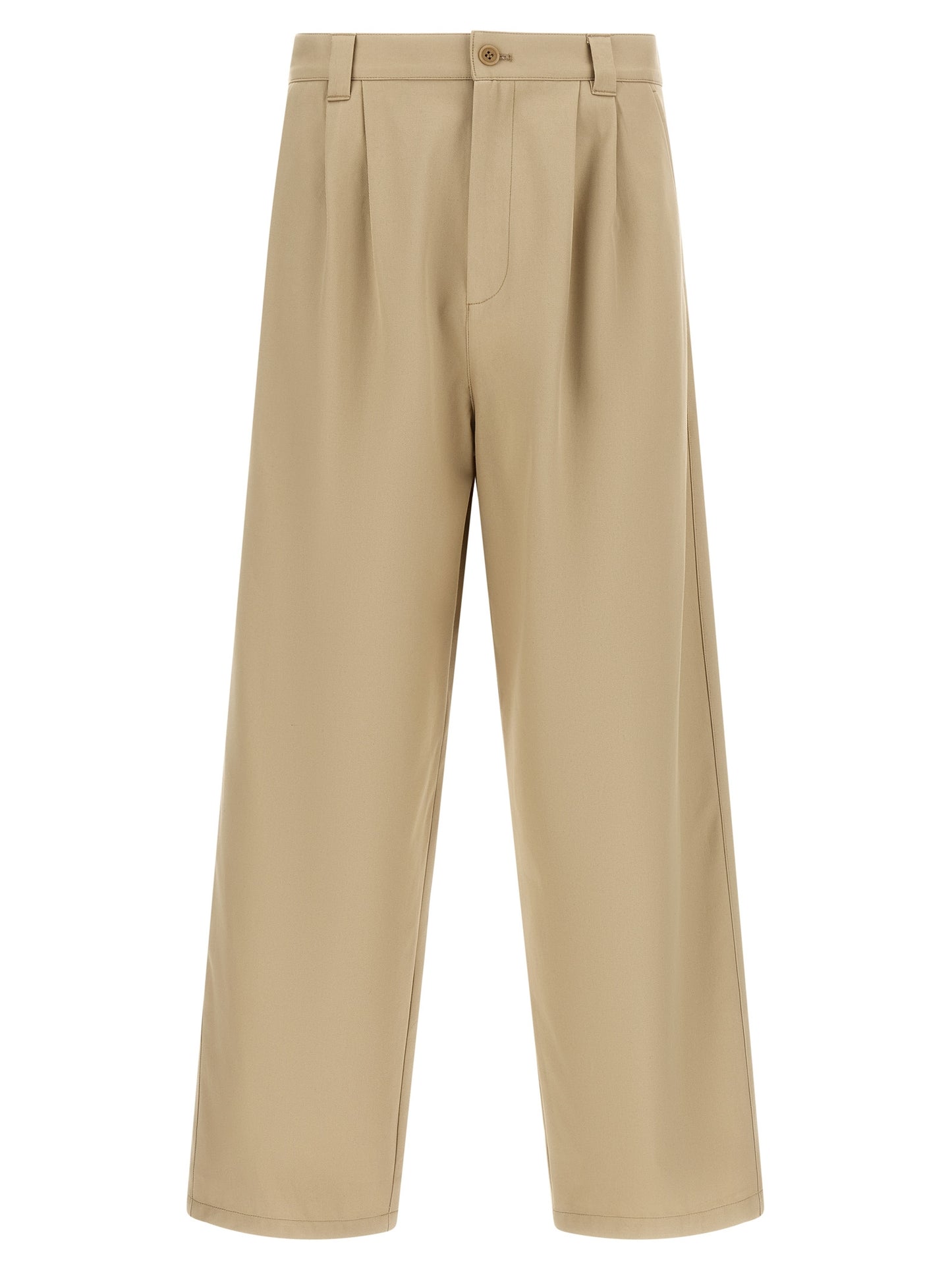A.P.C. Beige Cotton Casual Pants