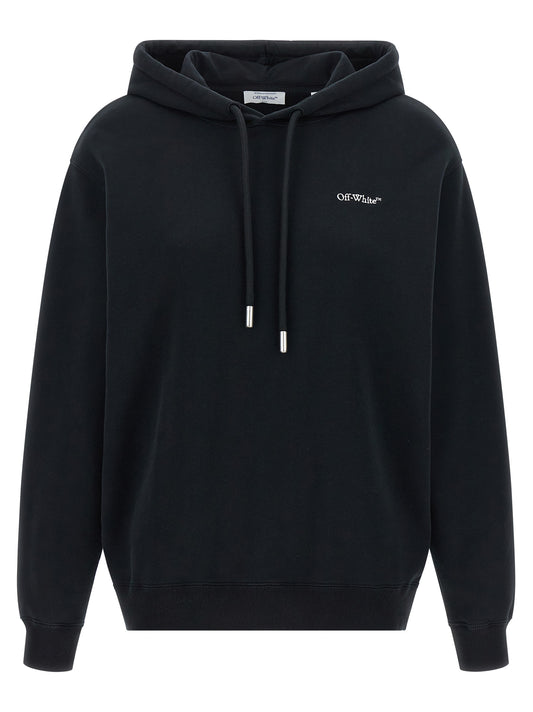 Off-White Black Cotton Sweatshirt