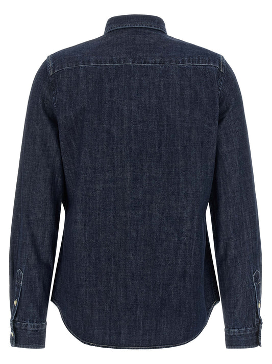 Polo Ralph Lauren Blue Cotton Blouse