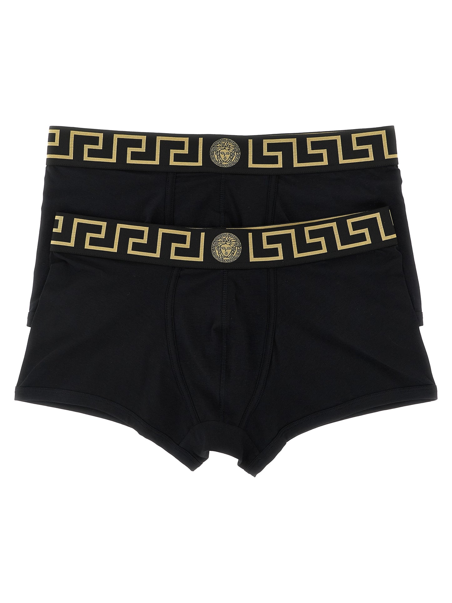 Versace Black Cotton Boxers