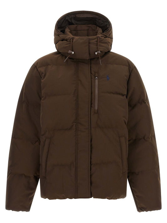 Polo Ralph Lauren Brown Polyester Full-Length Jacket