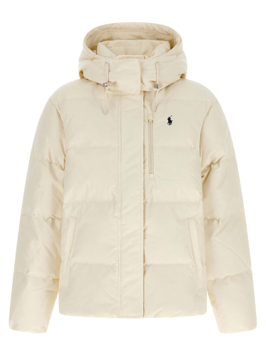 Polo Ralph Lauren White Polyester Full-Length Jacket