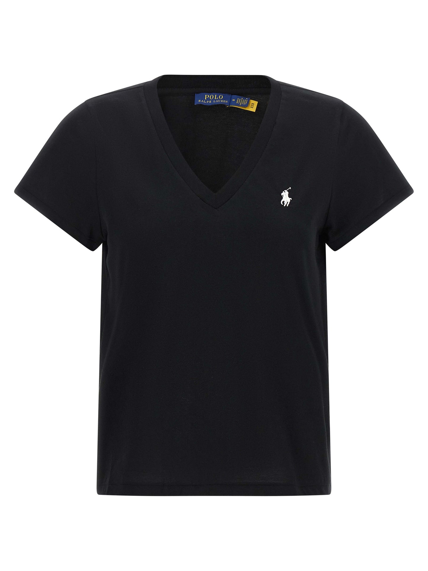 Polo Ralph Lauren Black Cotton T-Shirt