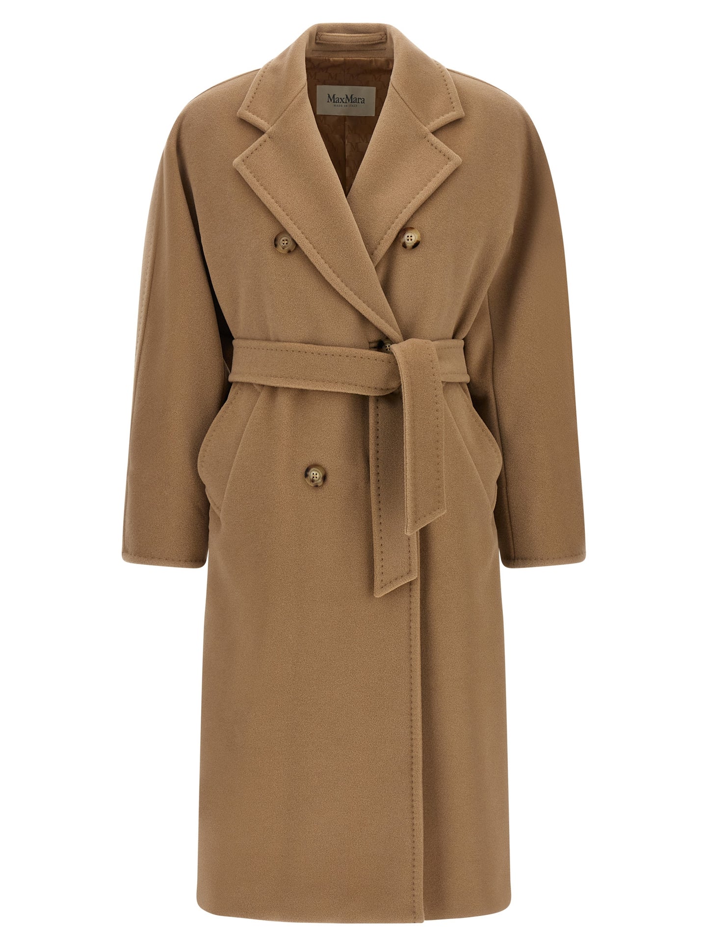Max Mara Beige Virgin Wool Coat