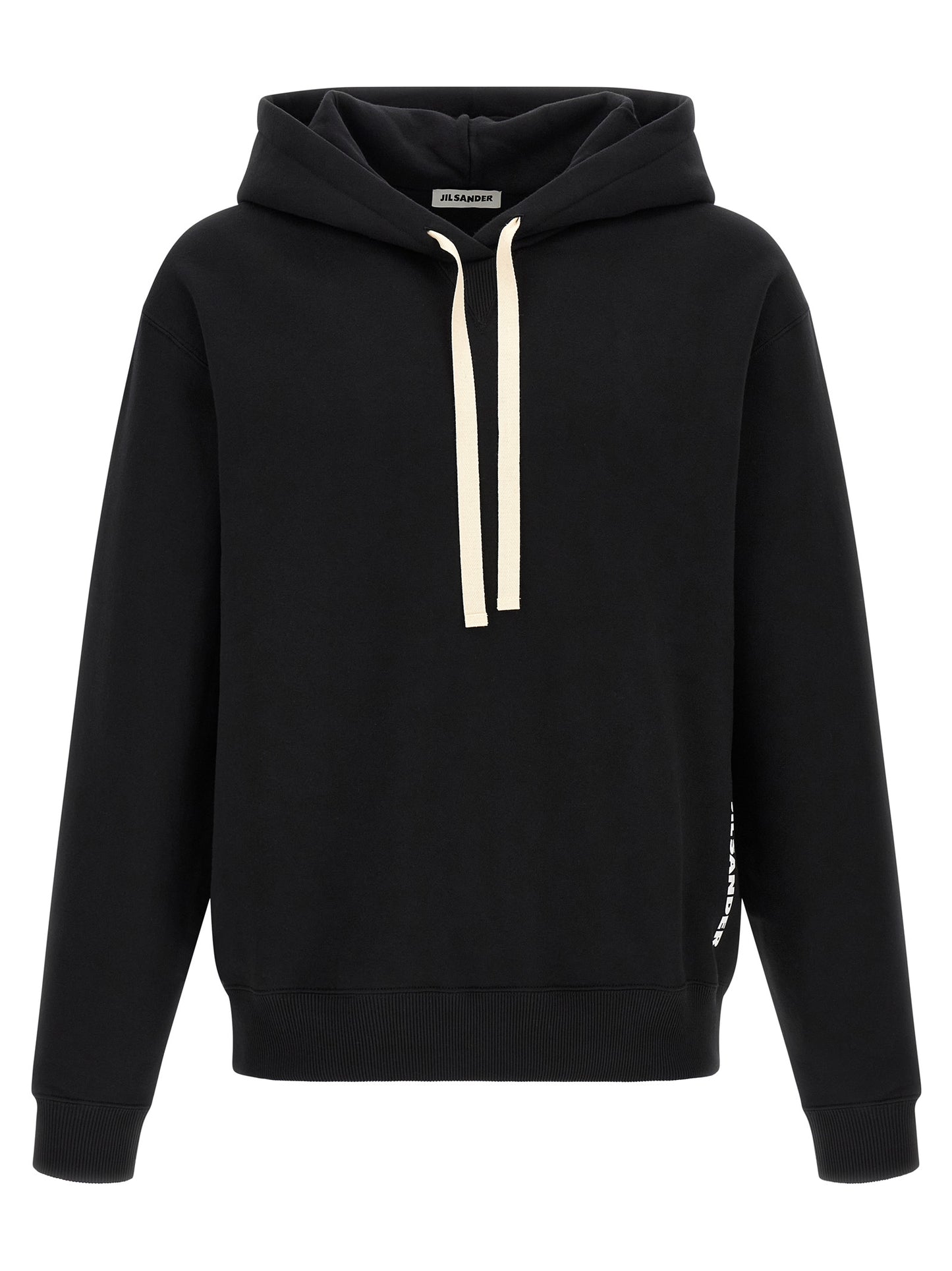 Jil Sander Black Cotton Sweatshirt