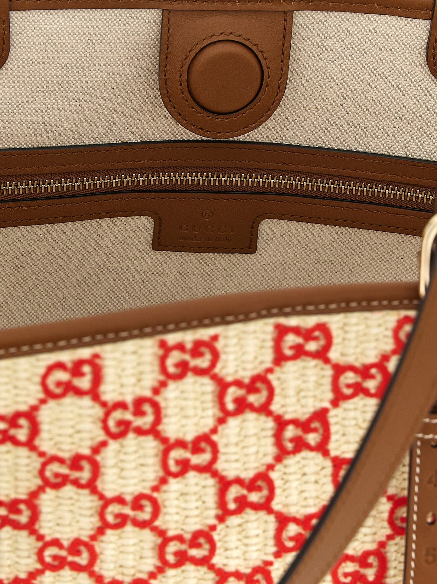Gucci Multicolor Cotton Handbag