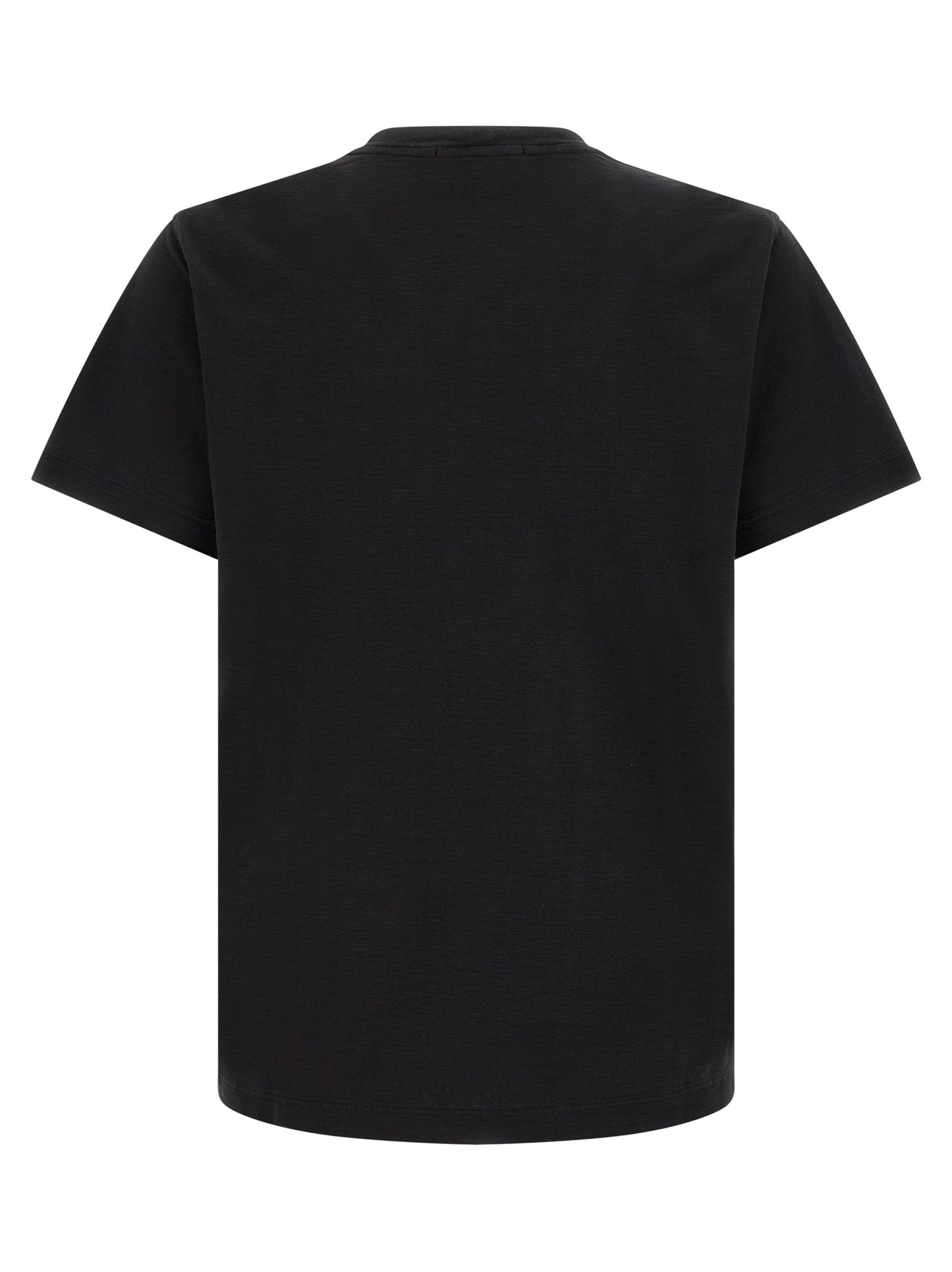 Stone Island Black Cotton T-Shirt