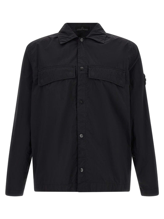 Stone Island Black Polyamide Blouse