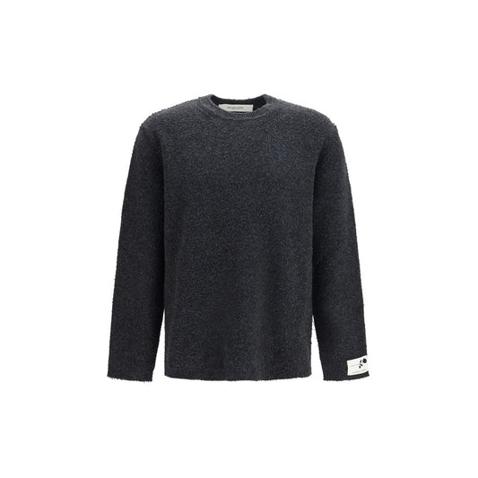 Golden Goose Gray Wool Oves Aries Sweatshirt
