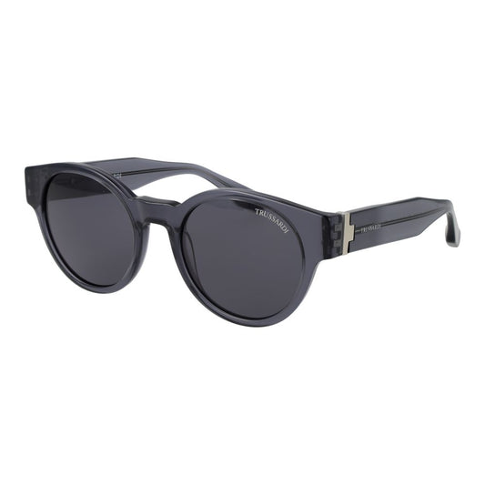 Trussardi Gray Acetate Sunglasses