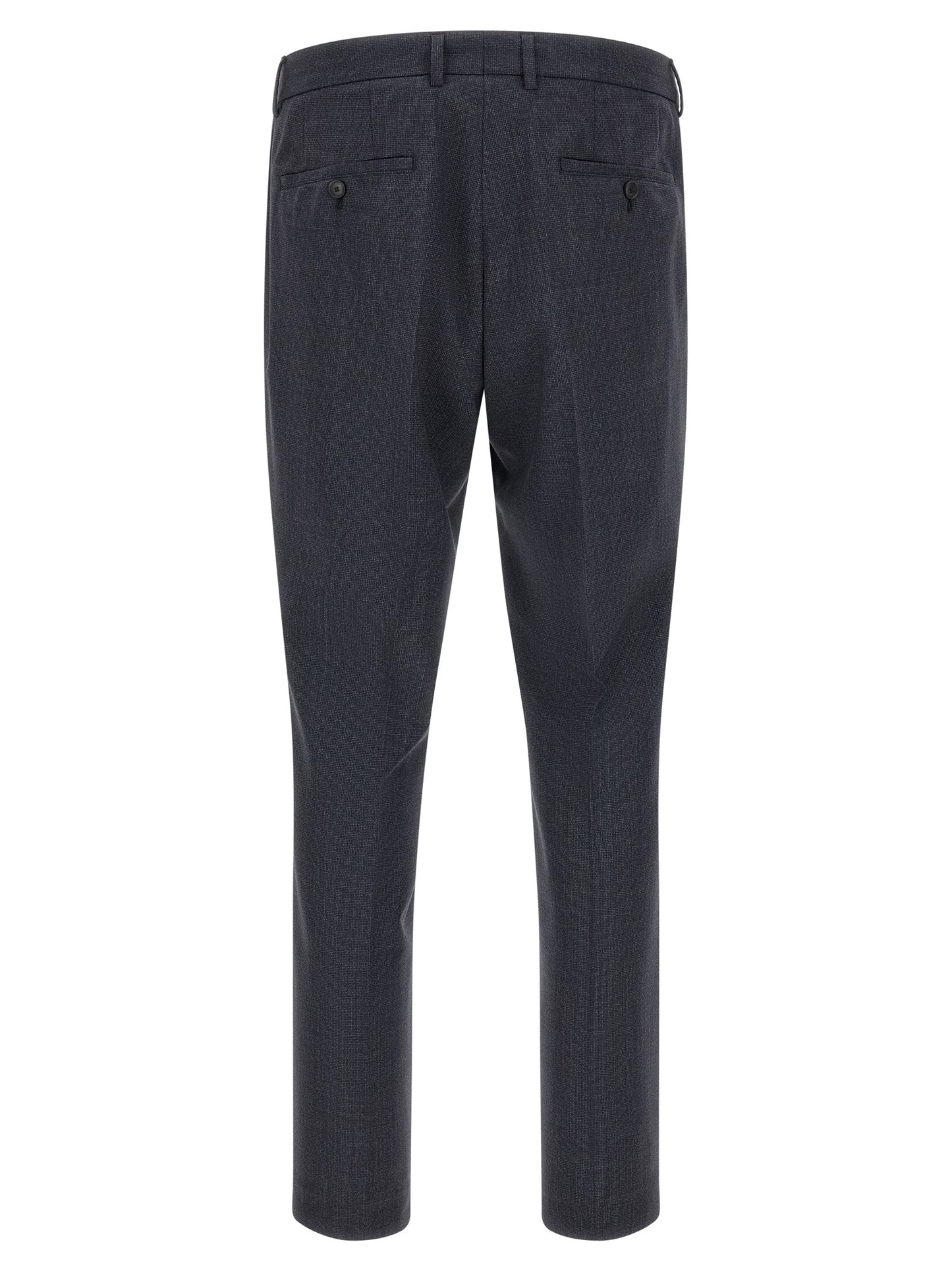 Hugo Boss Blue Polyester Two-Piece Suit