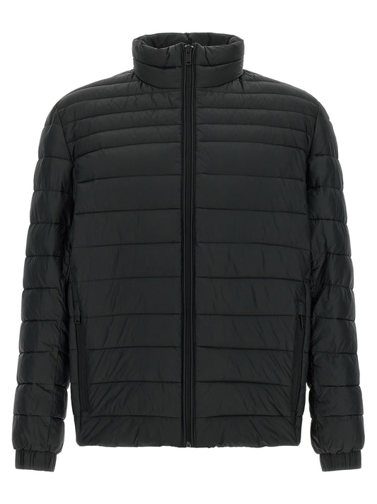 Hugo Boss Black Recycled Polyamide Full-Length Jacket