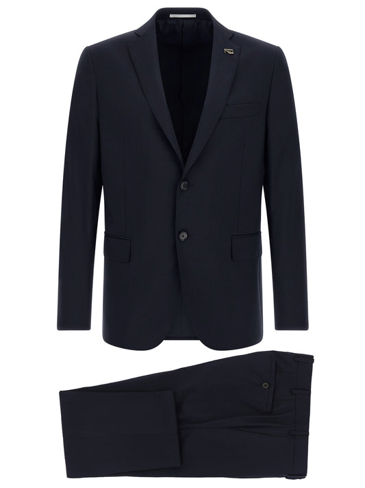 Pal Zileri Blue Wool Suit