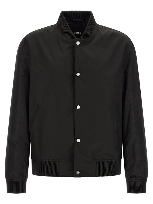 Hugo Boss Black Polyester Bomber