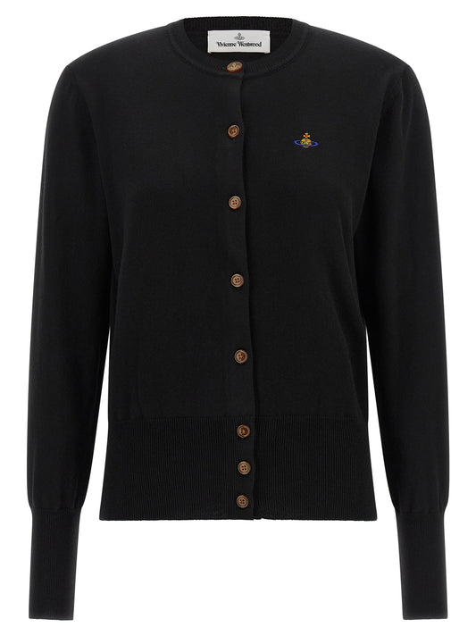 Vivienne Westwood Black Cotton Cardigan