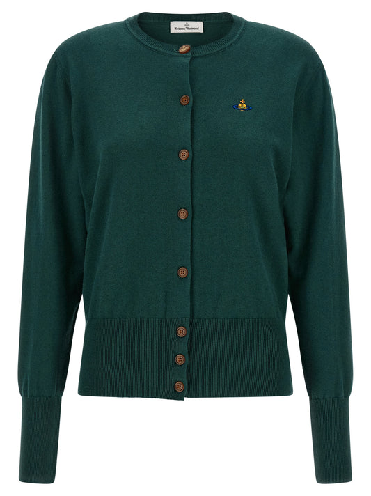 Vivienne Westwood Bicolor Cotton Cardigan