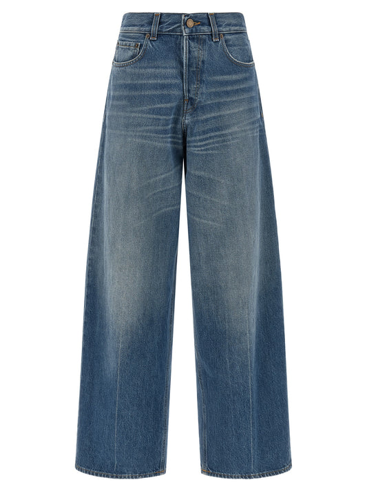 Haikure Blue Cotton Jeans Denim