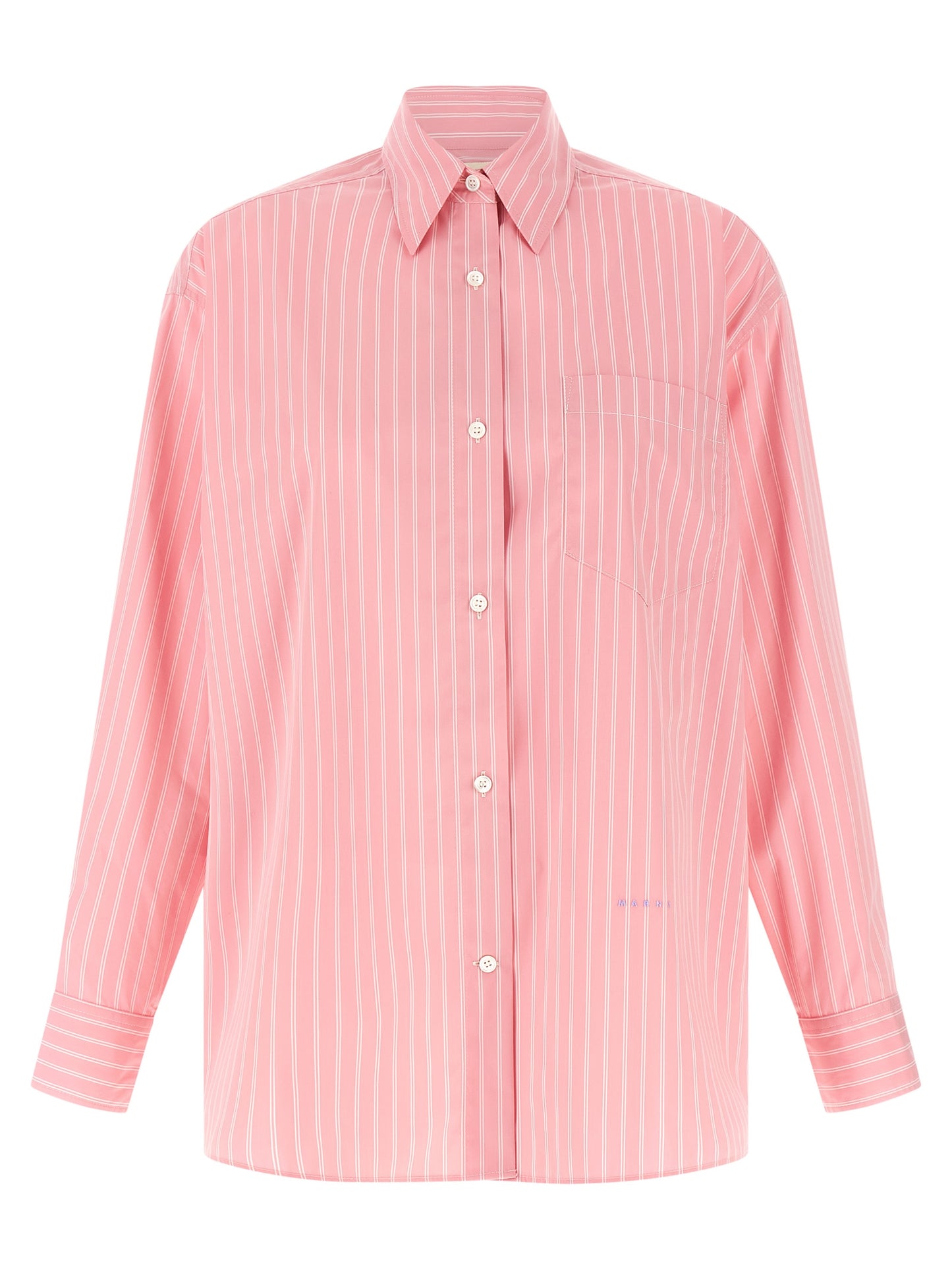 Marni Multicolor Cotton Blouse