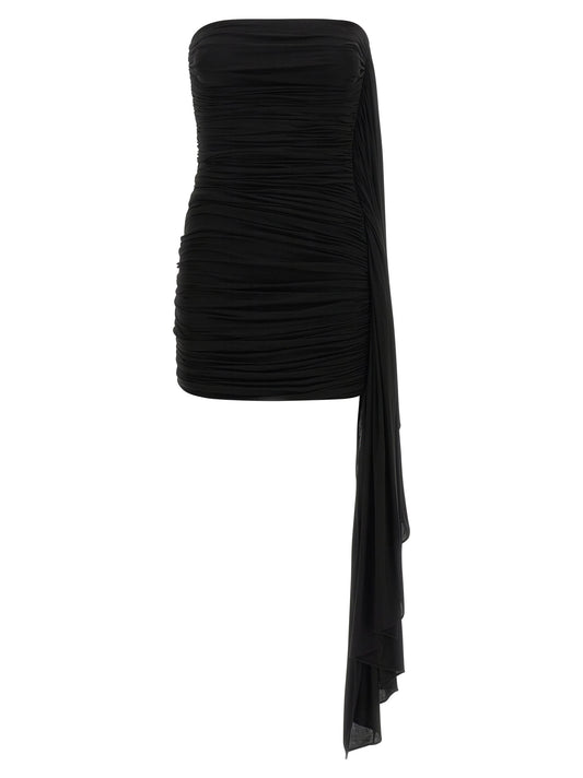 Alexander Wang Black Copper Short Dress