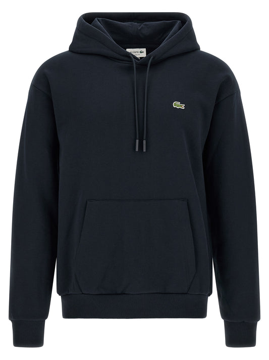 Lacoste Blue Cotton Sweatshirt