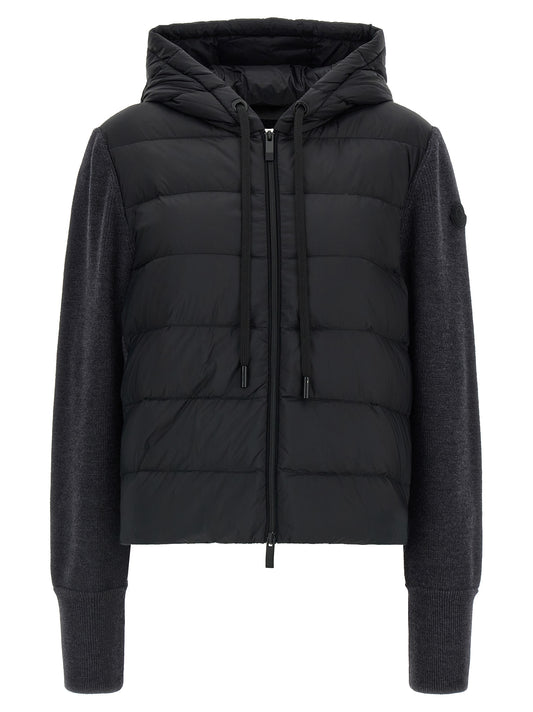 Moncler Gray Polyamide Cardigan