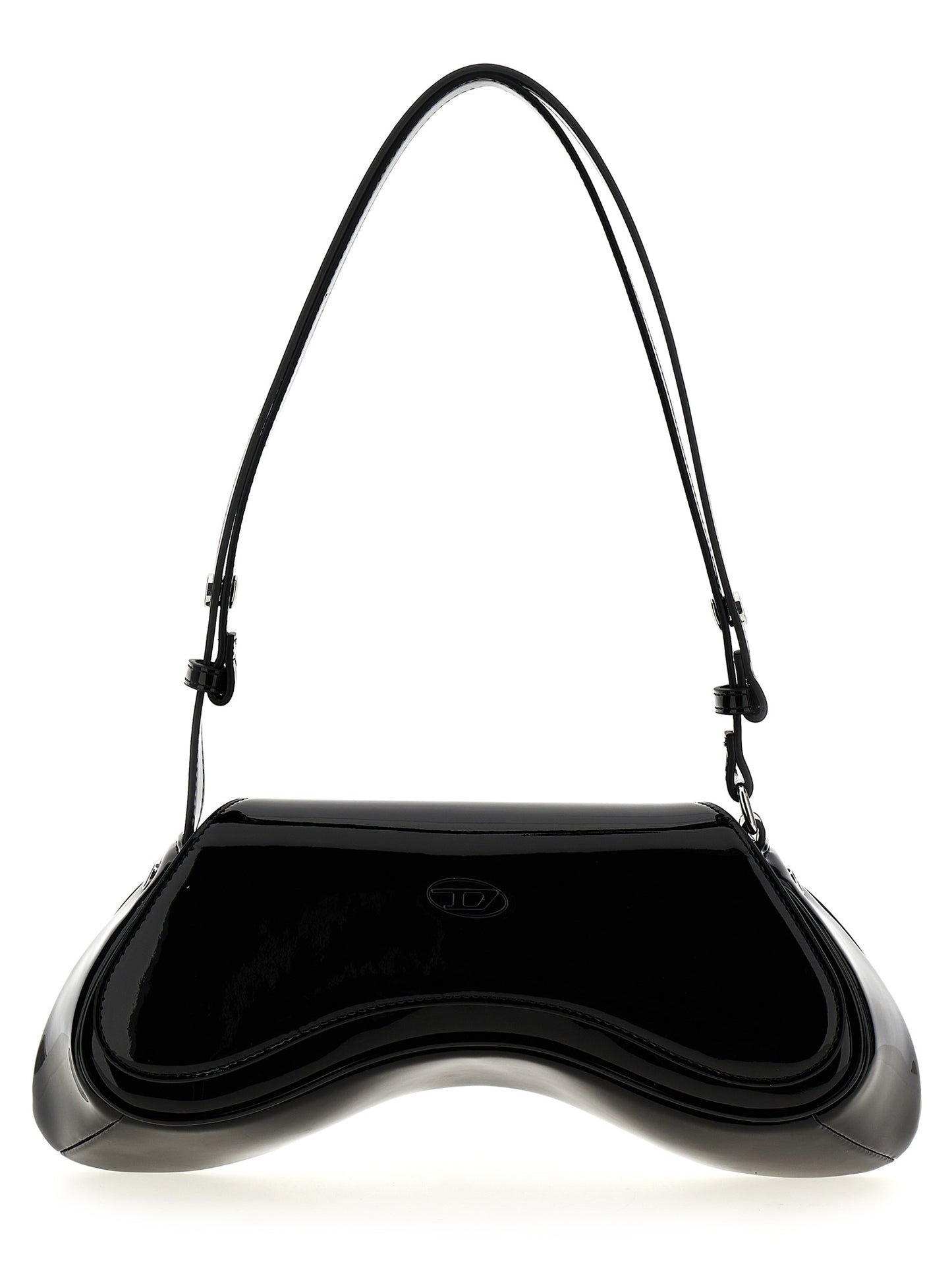 Diesel Black Polyethylene Shoulder Bag