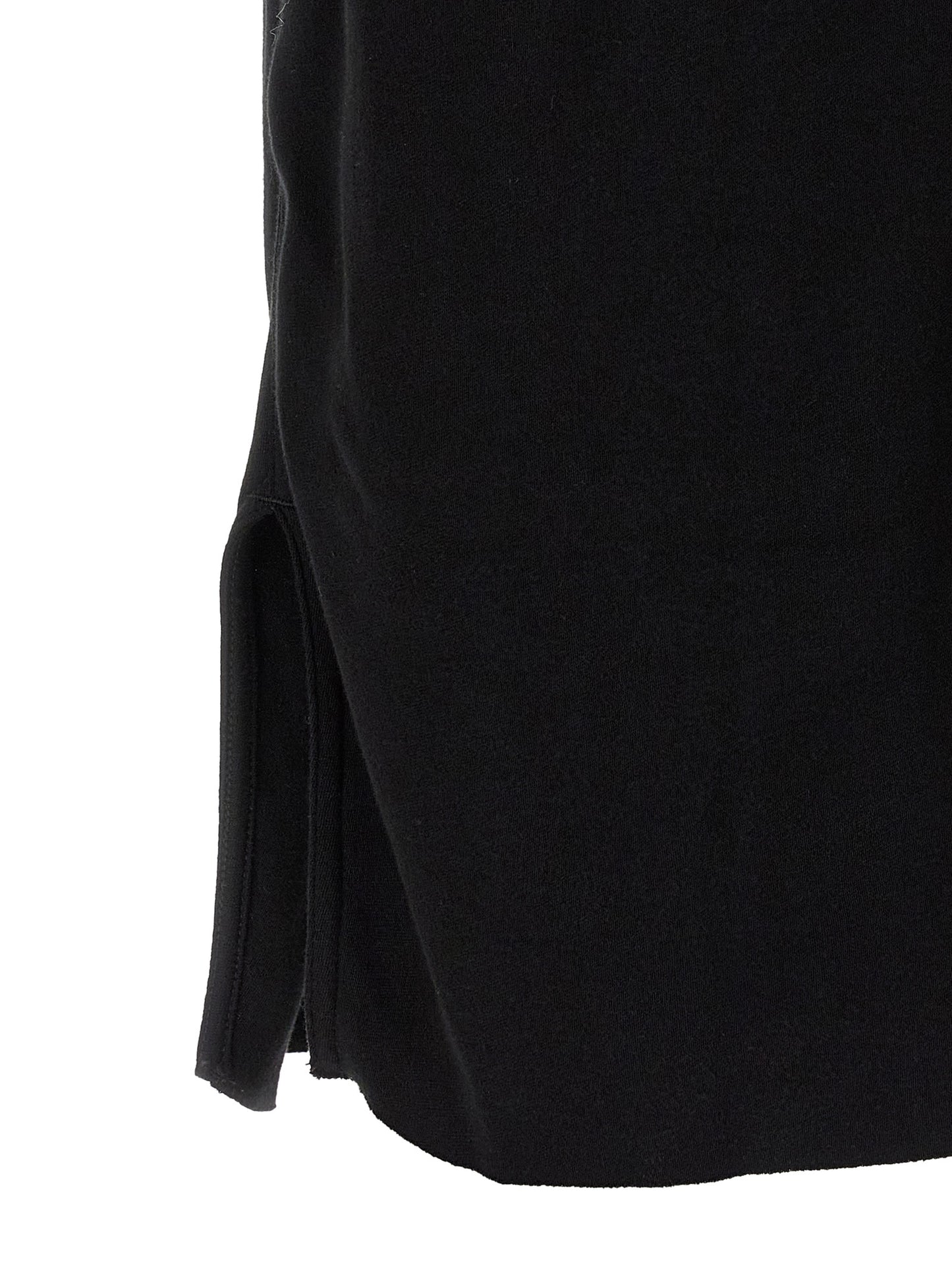 Rick Owens Black Cotton Bermuda Shorts