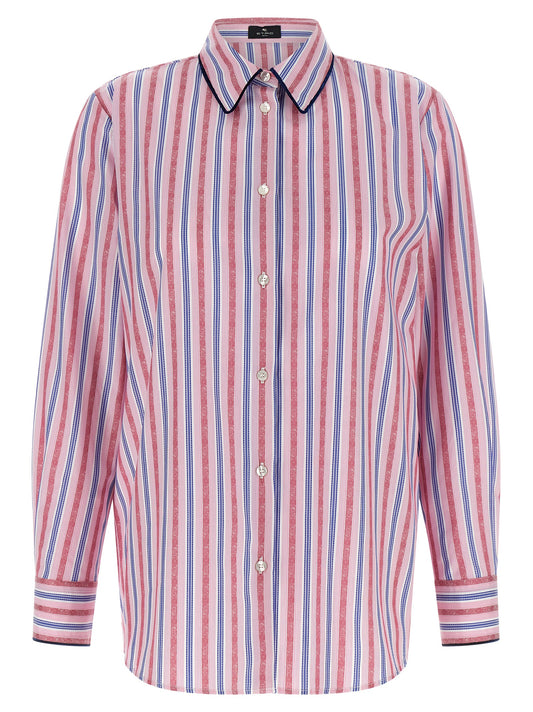 Etro Multicolor Cotton Blouse