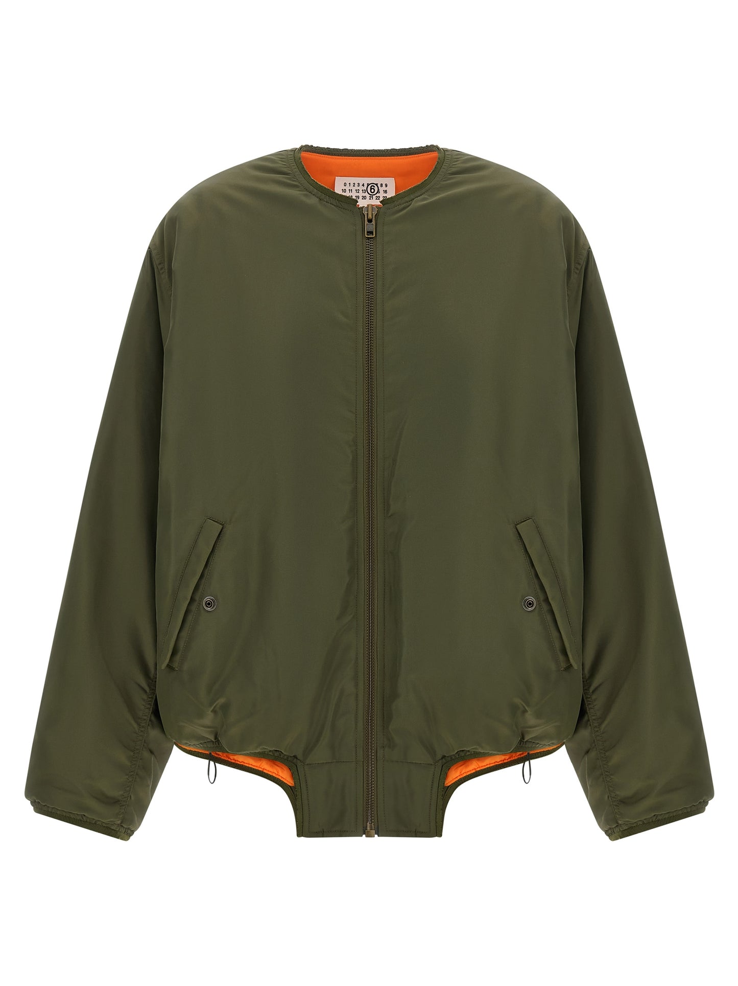MM6 Maison Margiela Bicolor Polyamide Bomber