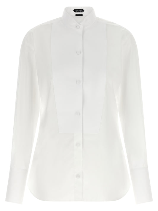Tom Ford White Cotton Blouse